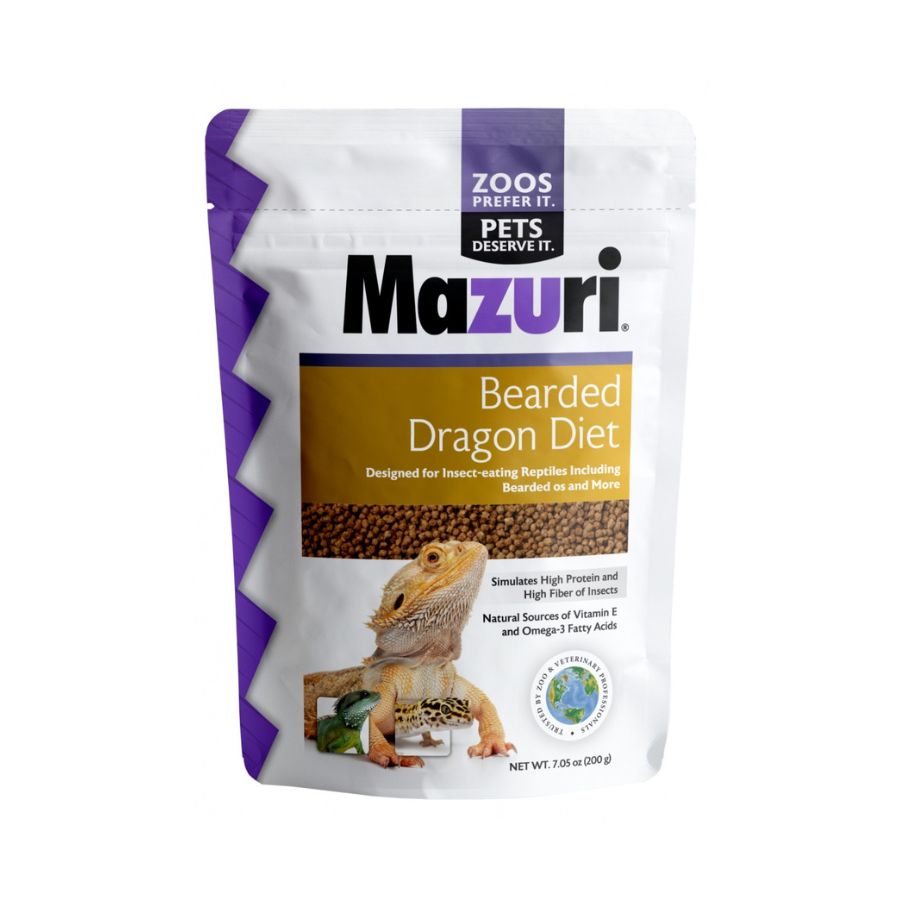 Mazuri dieta dragón barbudo 200 GR