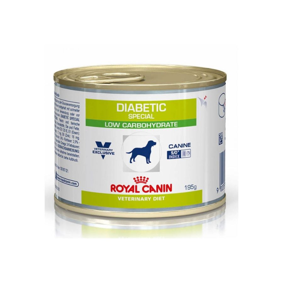 Royal canin adulto diabetic bajo carbohidrato alimento húmedo para perros 195 GR, , large image number null