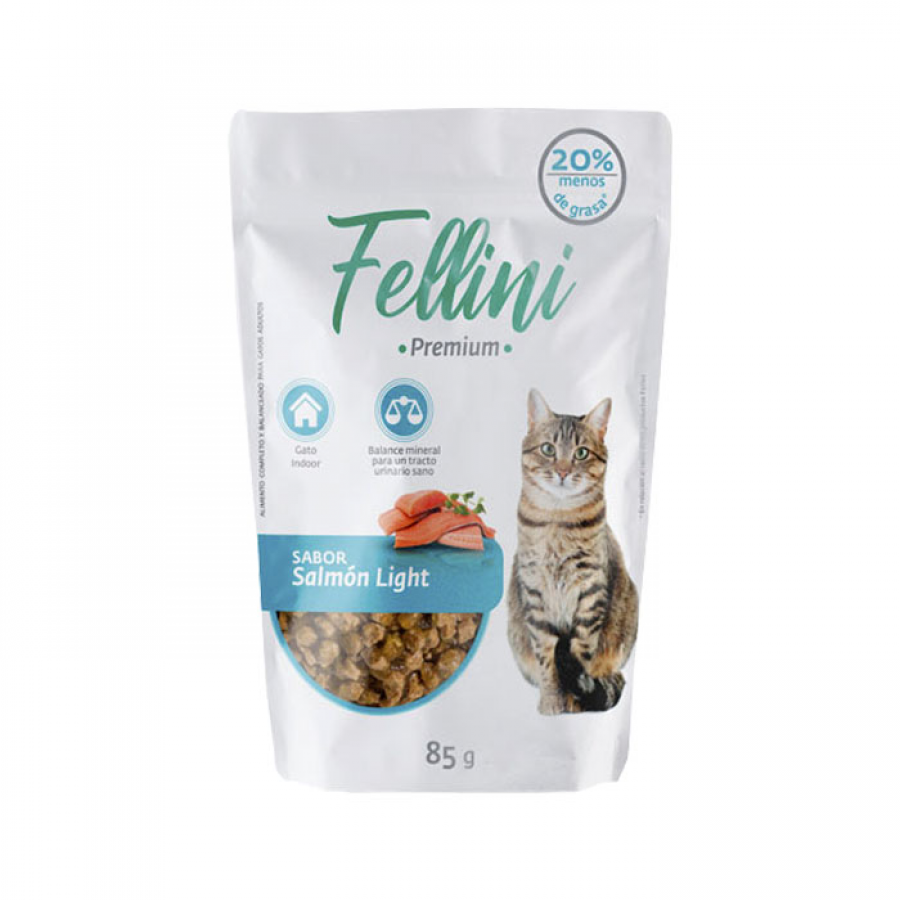 Fellini Salmonlight alimento húmedo para gatos, , large image number null