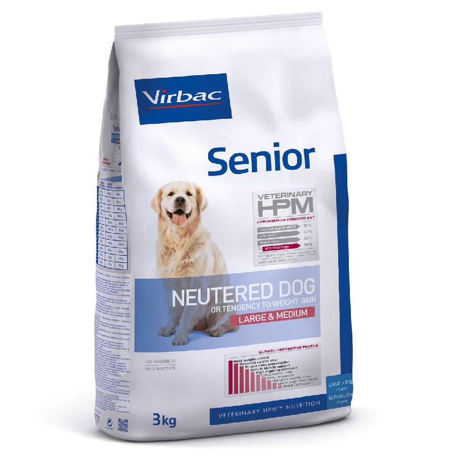 Virbac Alimento Senior Neutered Dog Large & Medium, , large image number null