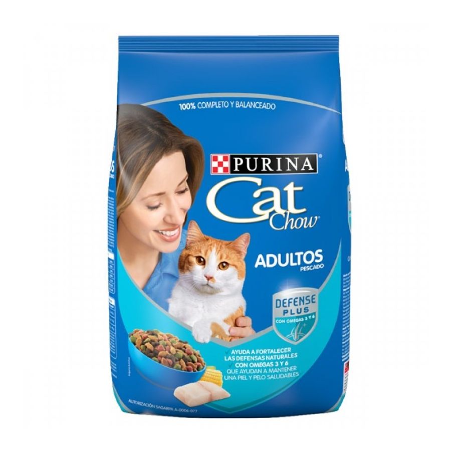 Cat Chow Adulto sabor Pescado alimento para gatos, , large image number null