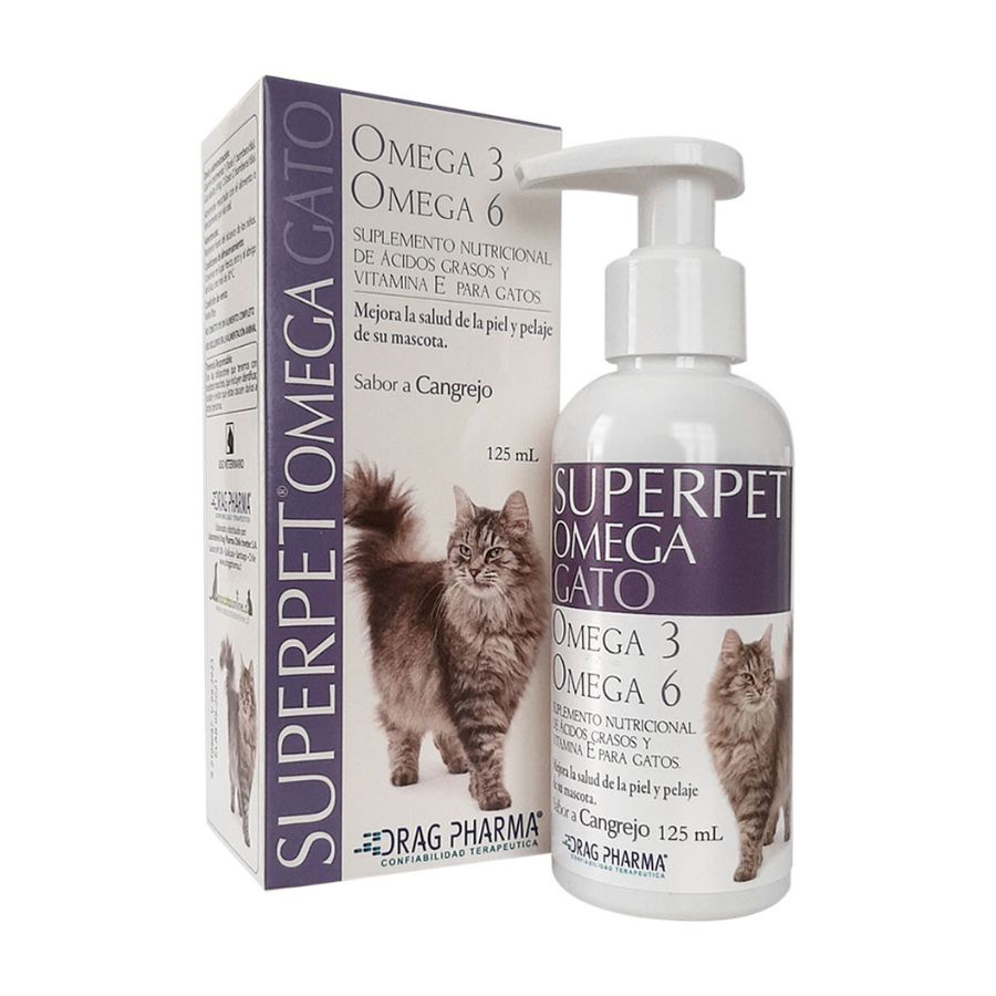 Superpet gato omega 3-6 125 ML, , large image number null