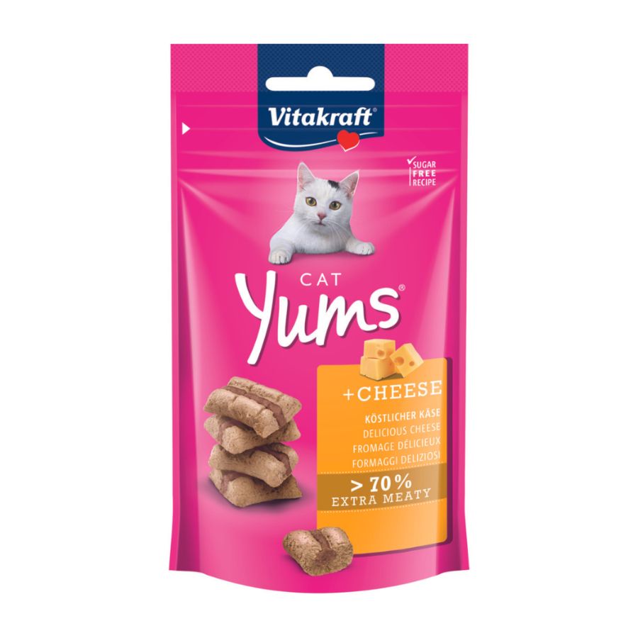 Vitakraft snack cat yums queso 40 GR, , large image number null