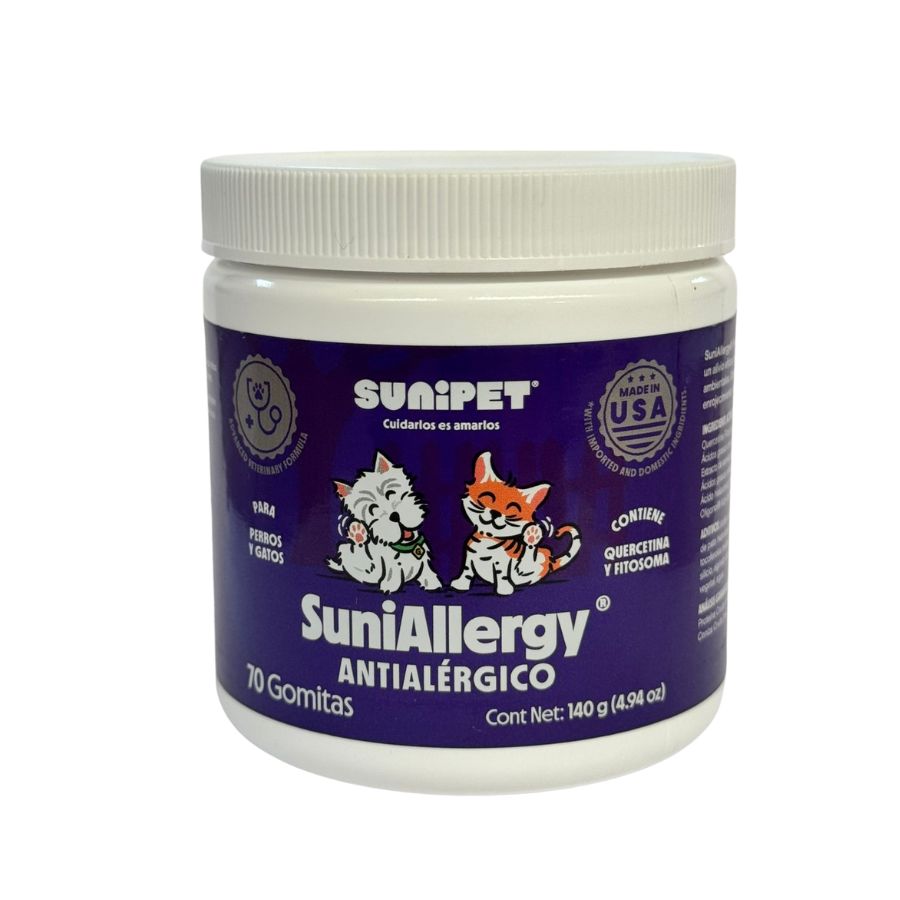 SuniAllergy - Suplemento alimenticio para las articulaciones de perros y gatos 140 GR, , large image number null