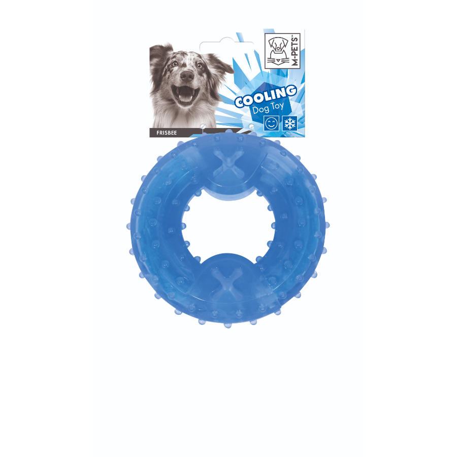 Cooling dog toy frisbee