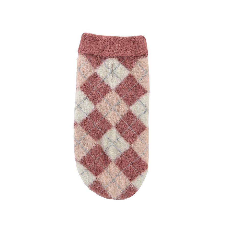 Outech jersey con rombos rosados para perros