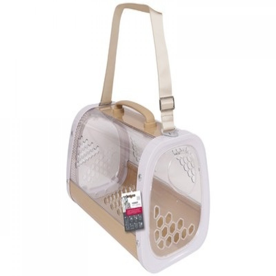 Bolso transportador transparente - cafe 54.4 x 38.1 x 59.1 (cm)
