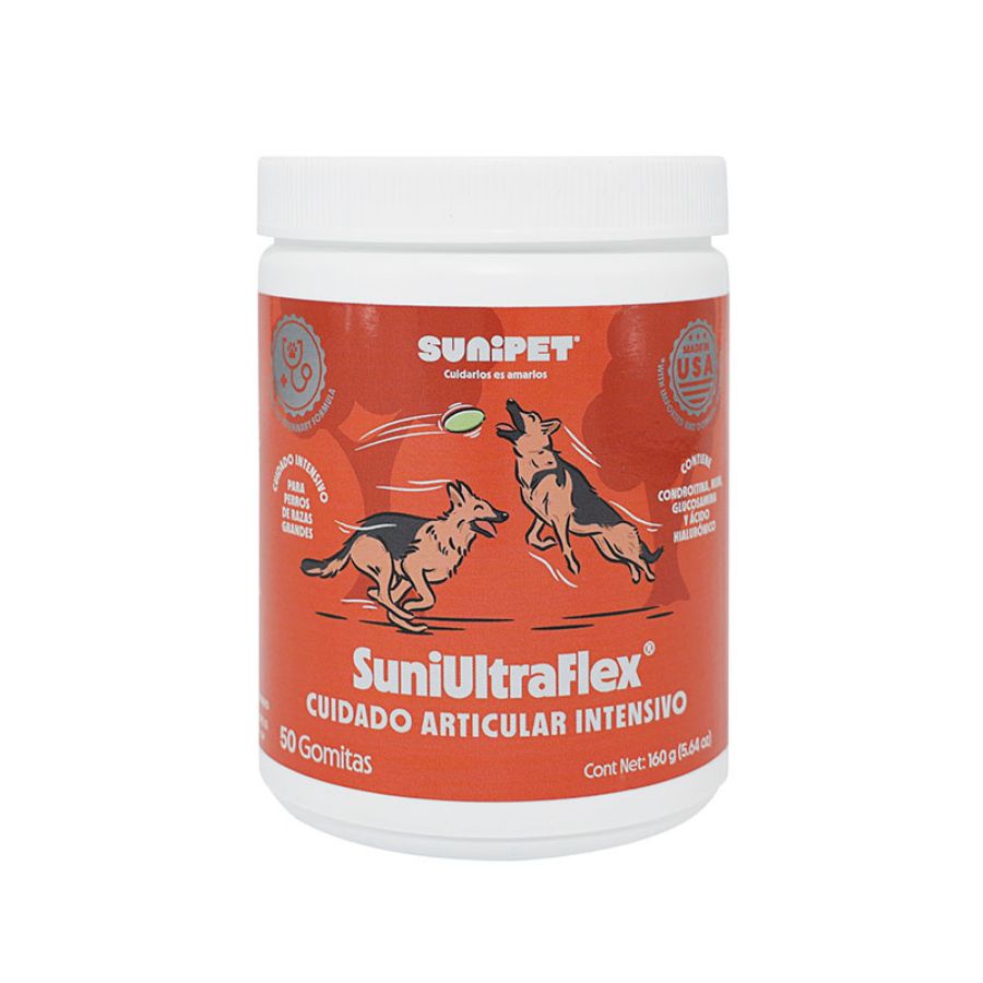 SuniUltraFlex - Suplemento alimenticio para las articulaciones de perros y gatos 160 GR, , large image number null