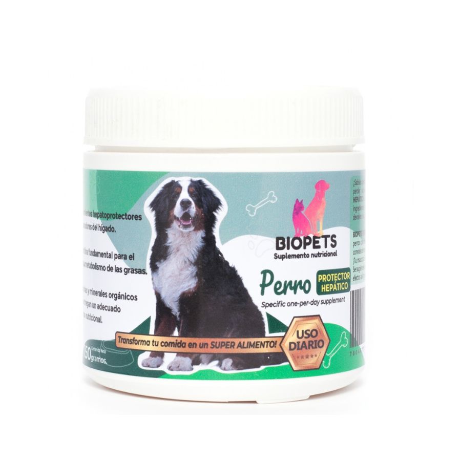 Biopets suplemento perro hepático 150 GR, , large image number null