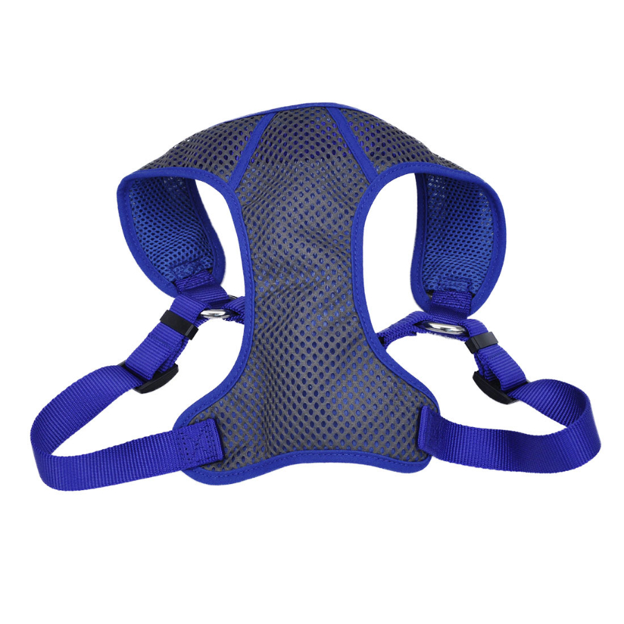 Arnés ajustable para perros Sport Wrap color gris con azul, , large image number null