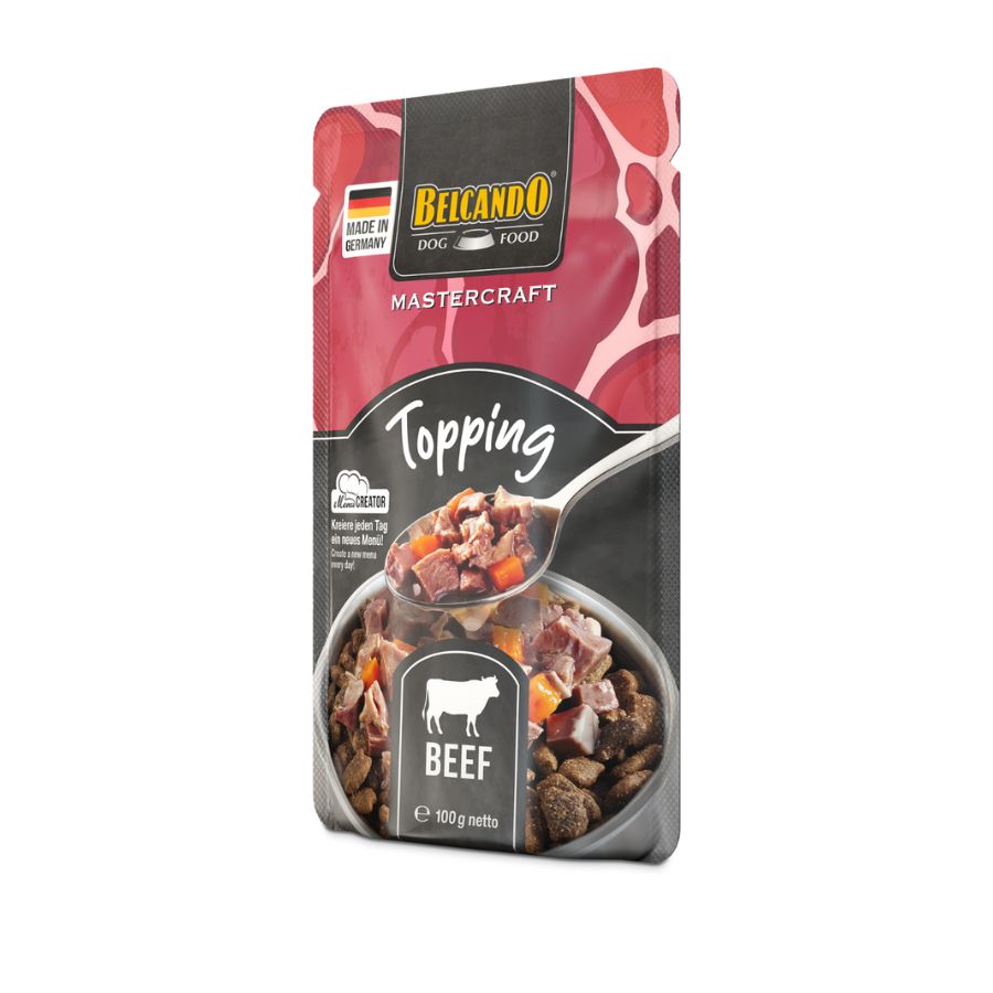 Belcando mastercraft topping ternera 100GR alimento h&uacute;medo para perros, , large image number null