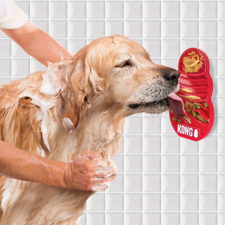 Plato de silicona lamible para perros talla L, , large image number null