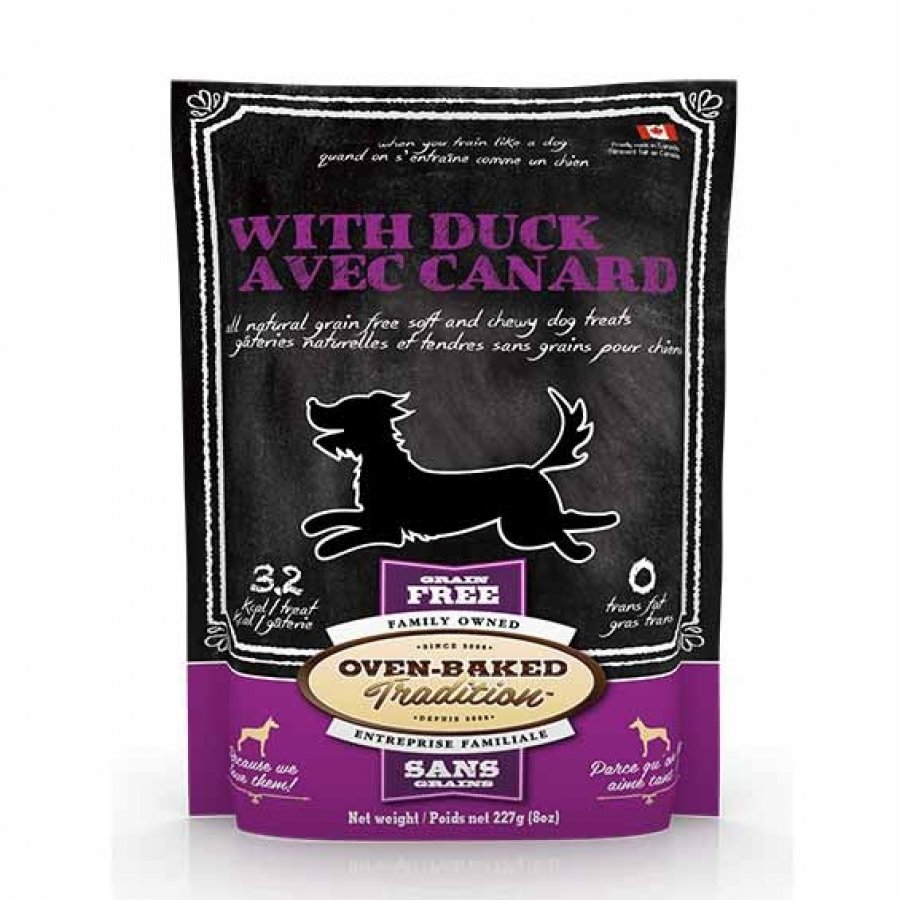 Oven baked tradition grain free duck dog treats snacks, , large image number null