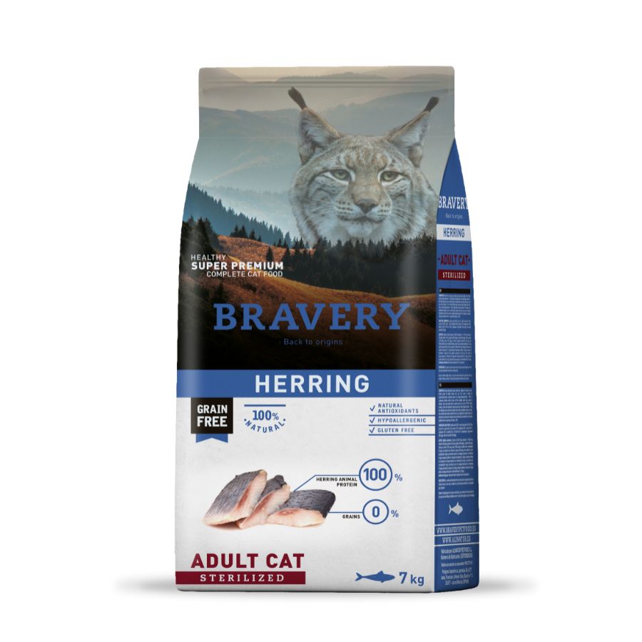 Bravery herring adult cat sterilized, , large image number null