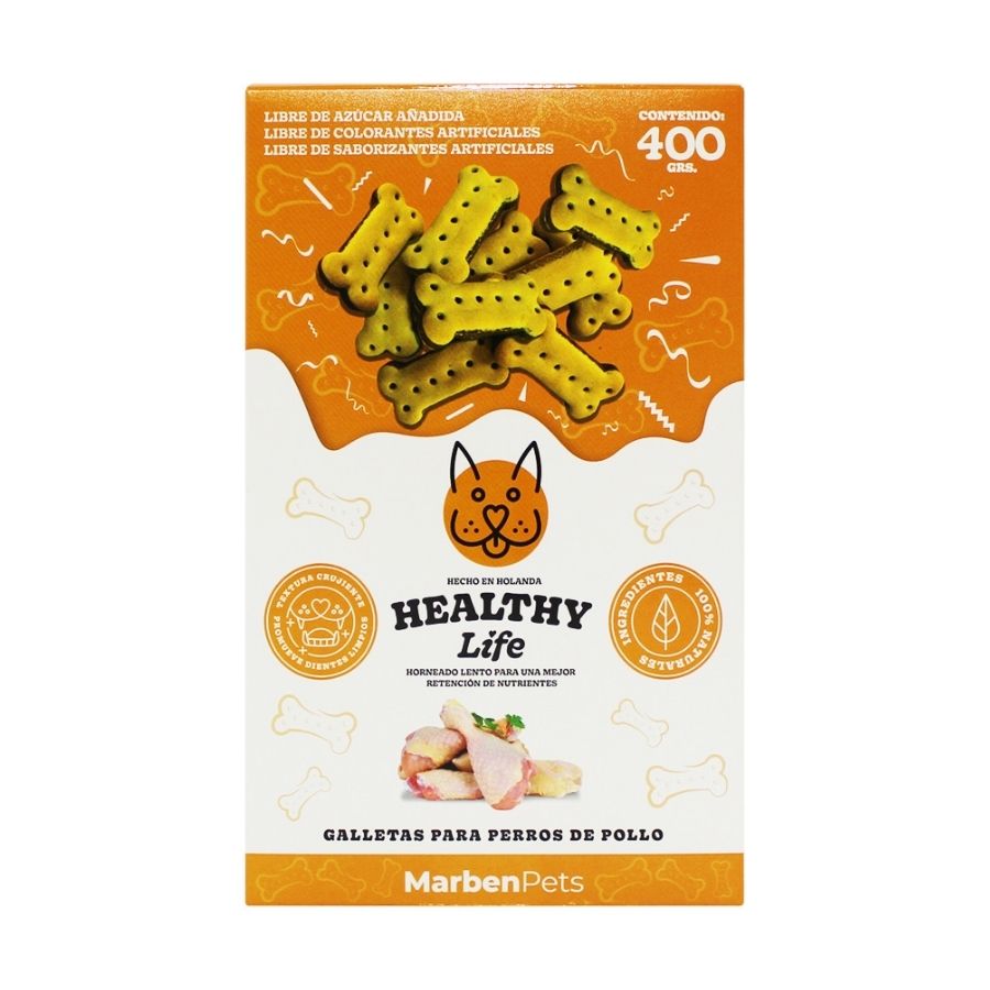 Healthy life galleta para perros mix sabor pollo, , large image number null