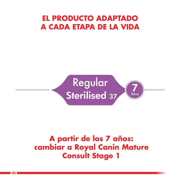 Royal Canin Alimento Seco Gato Adulto Regular Sterilised, , large image number null
