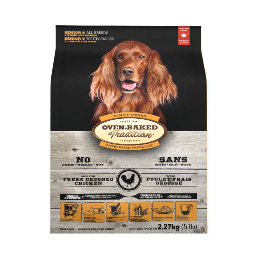Senior & weight mgt. all breeds chicken 11.34 KG alimento para perro, , large image number null