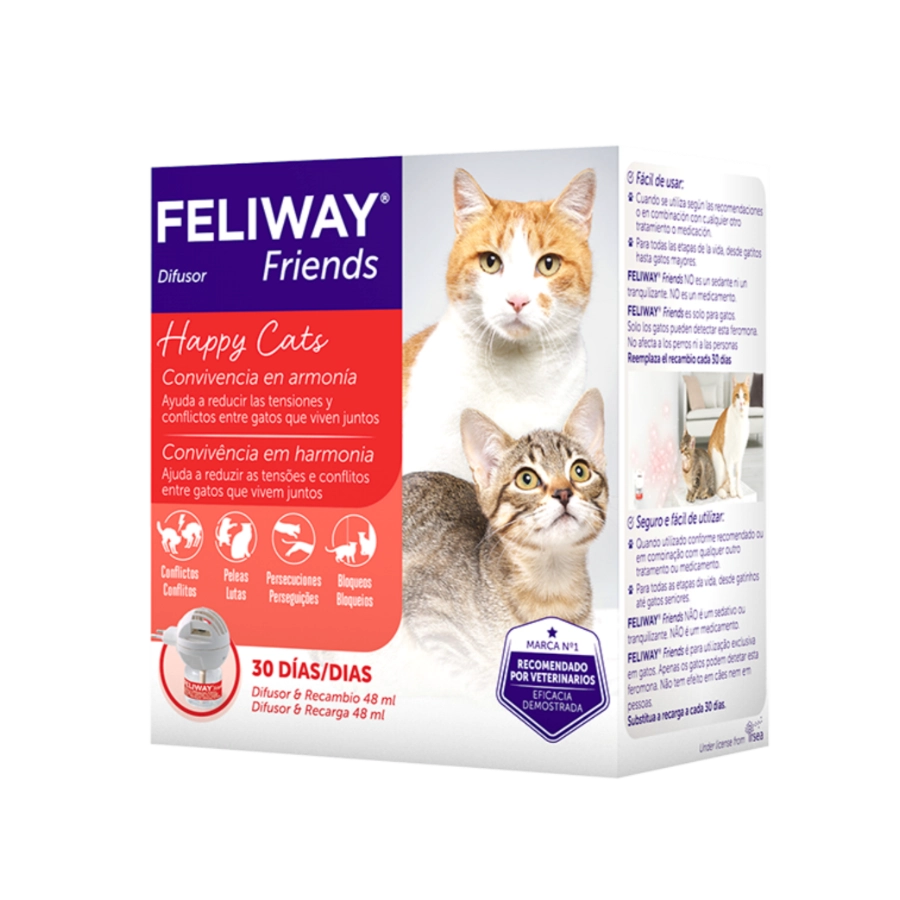 Feliway friends difusor y repuesto 48ML