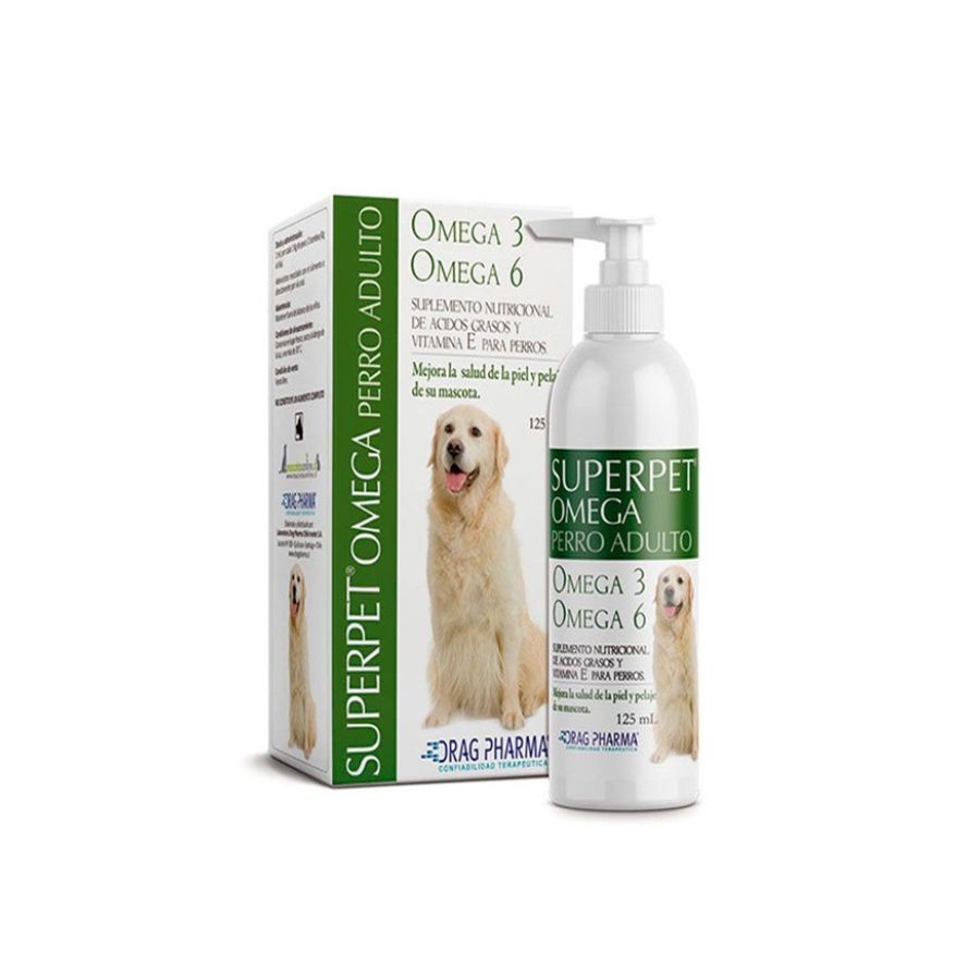 Superpet perro adulto omega 3-6 125 ML, , large image number null