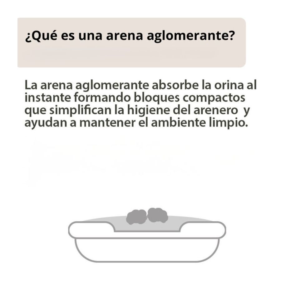 Arena para gatos aglomerante bentonita marsella 10KG, , large image number null