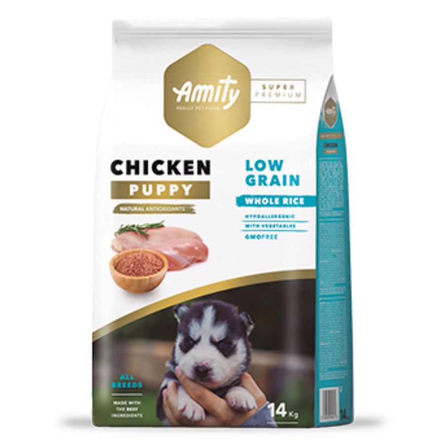 Amity Dog Chicken Puppy alimento para perro, , large image number null