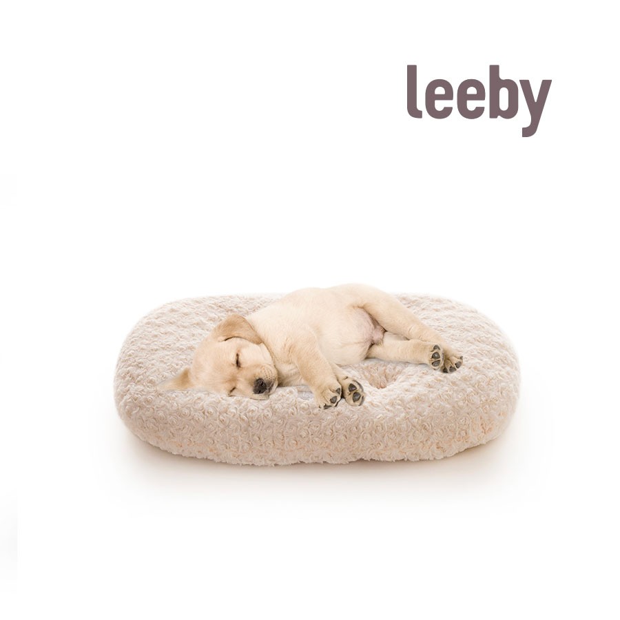 Leeby Almohadilla blanca suave para cachorros, , large image number null