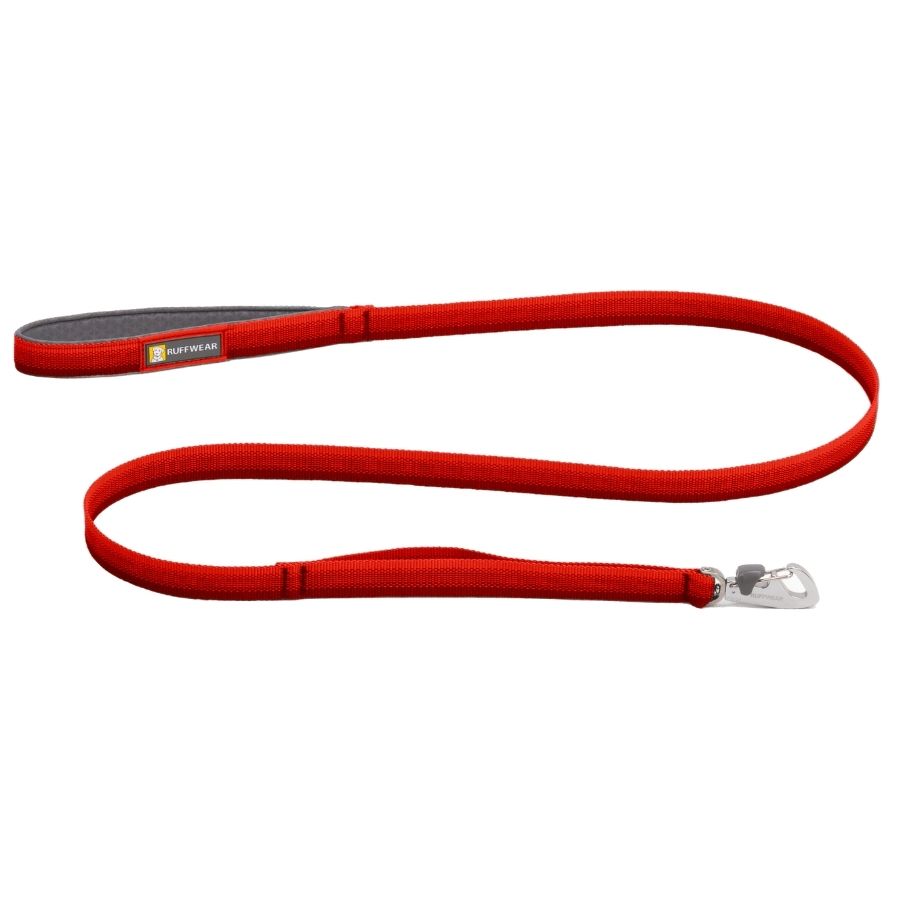 Ruffwear front range correa - rojo 1,5mt - 20mm