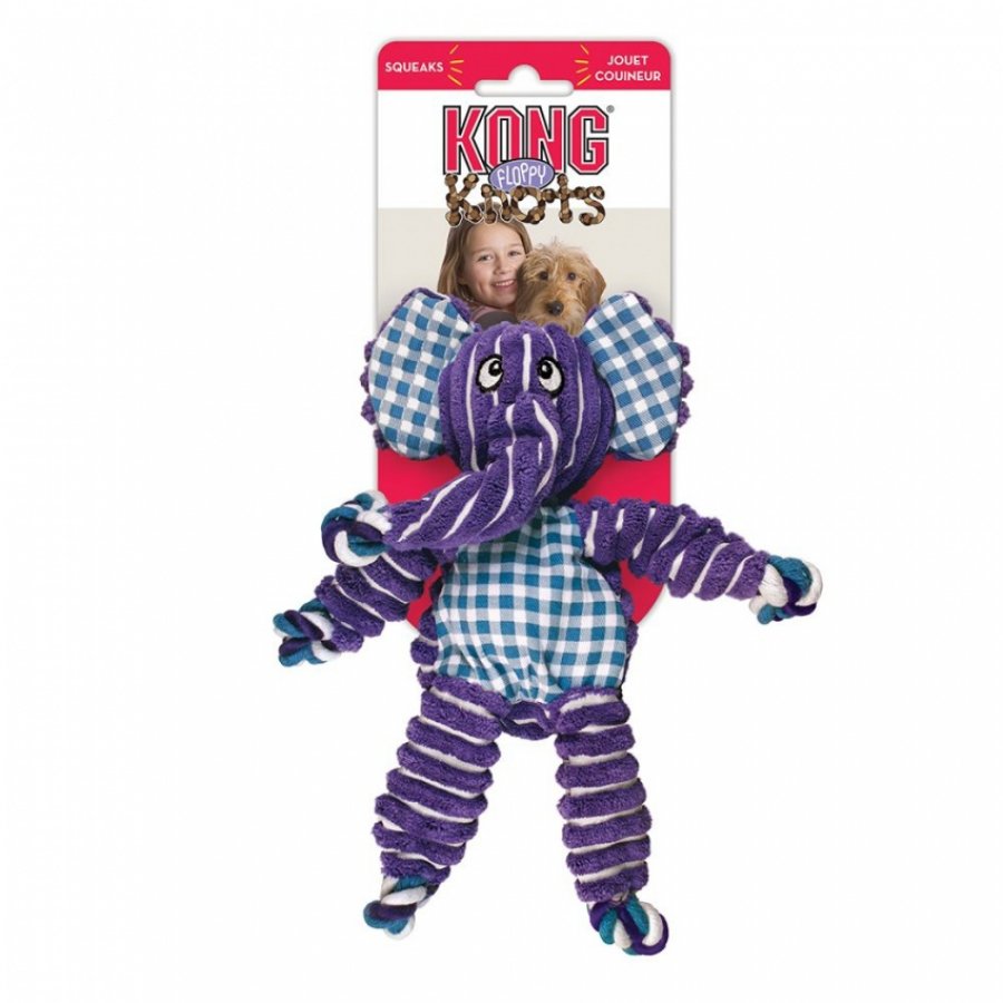 Kong Floppy Knots Elephant, , large image number null