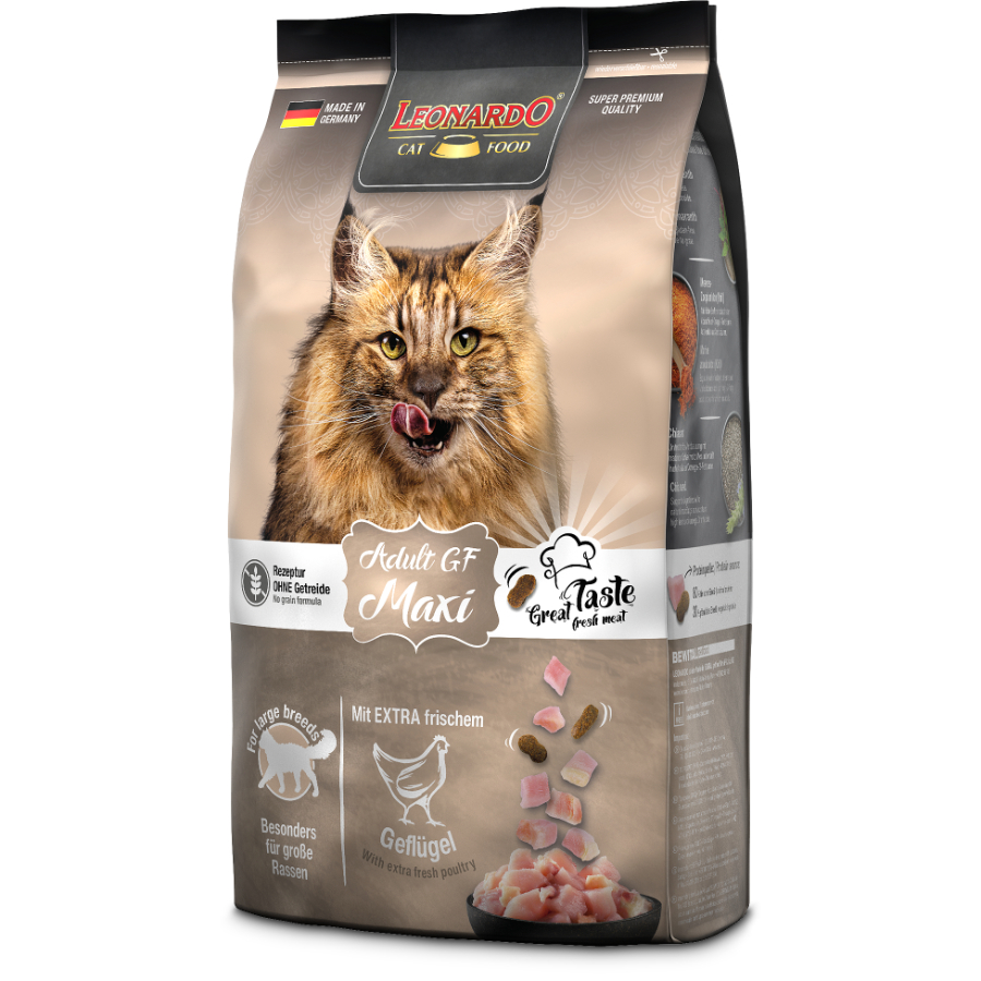 Leonardo Adult Maxi Gf alimento para gato, , large image number null