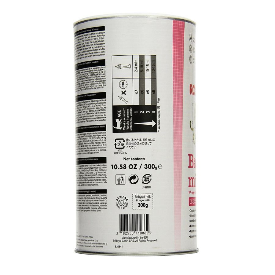 Royal Canin babycat milk 0.3 KG alimento en polvo, , large image number null