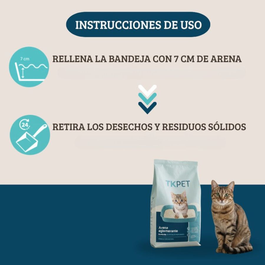 Arena para gatos Aglomerante, , large image number null