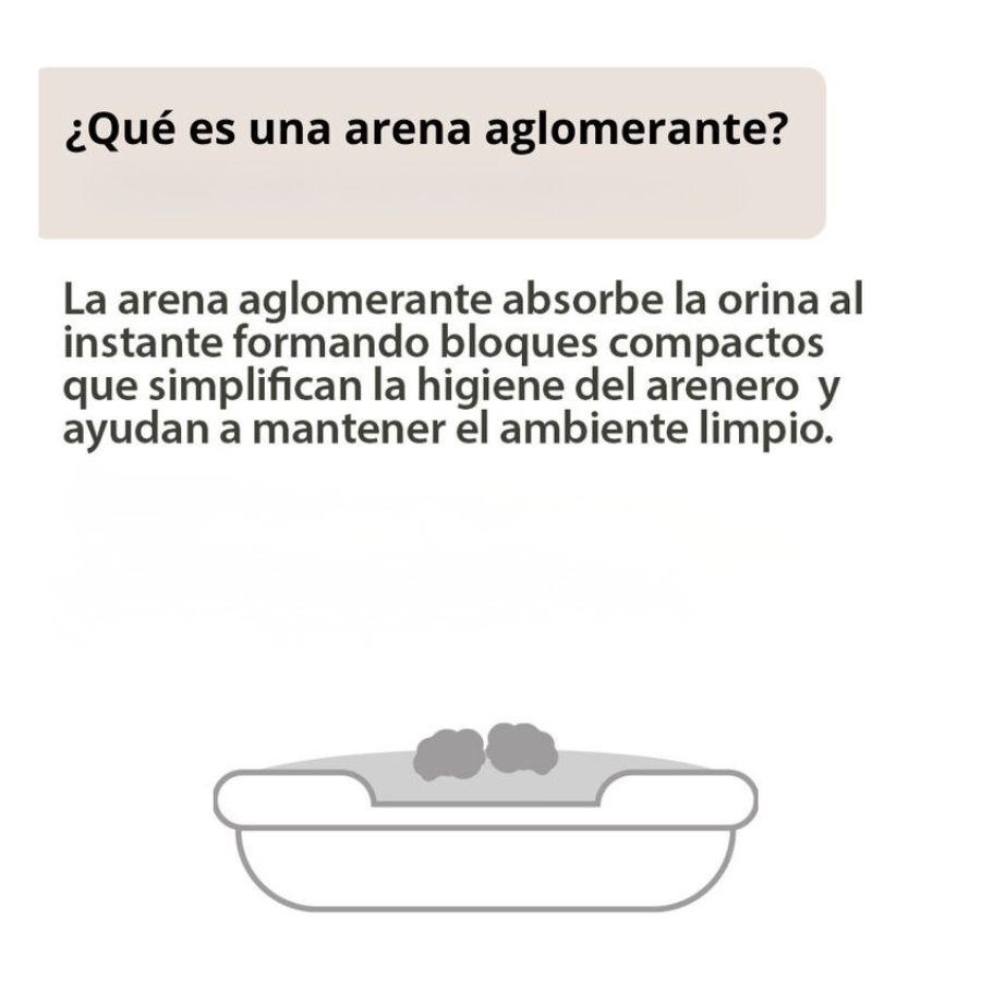 Arena aglomerante natural de bentonita para gatos, , large image number null