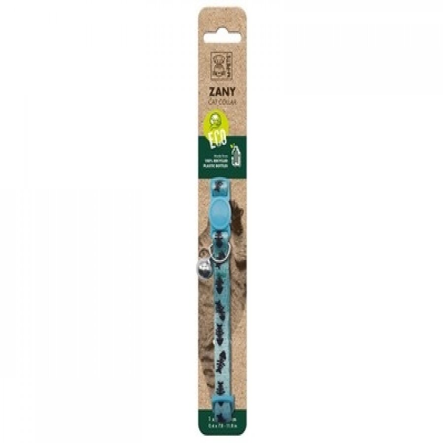 Collar eco gato zany celeste