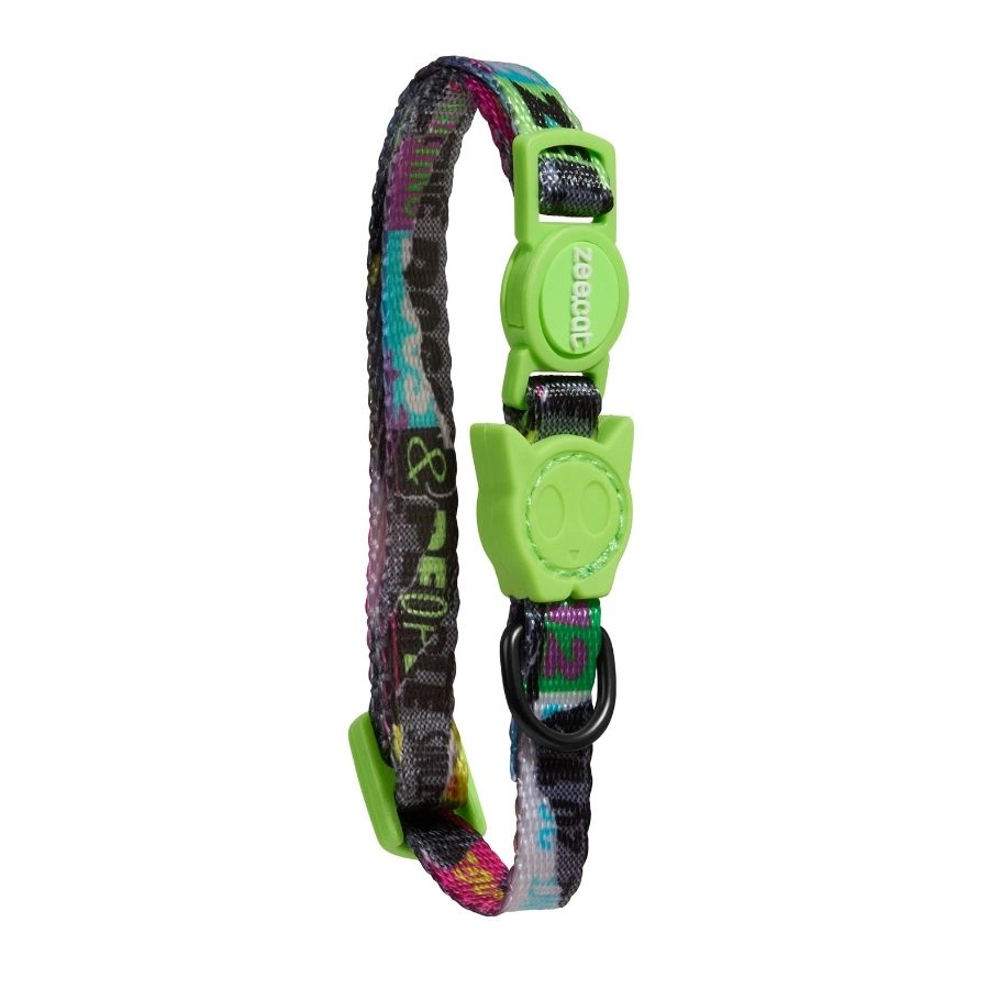 Lords of zee.town manifesto cat collar, , large image number null