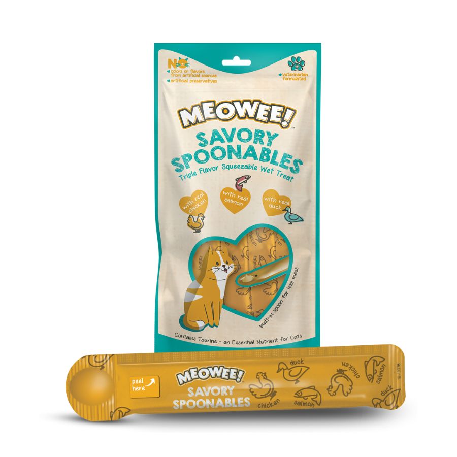 Meowee spoon pollo - salmón y pato 56GR, , large image number null