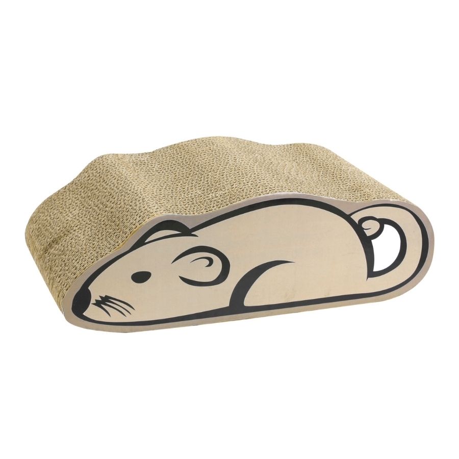 Miaou mouse rascador de cartón