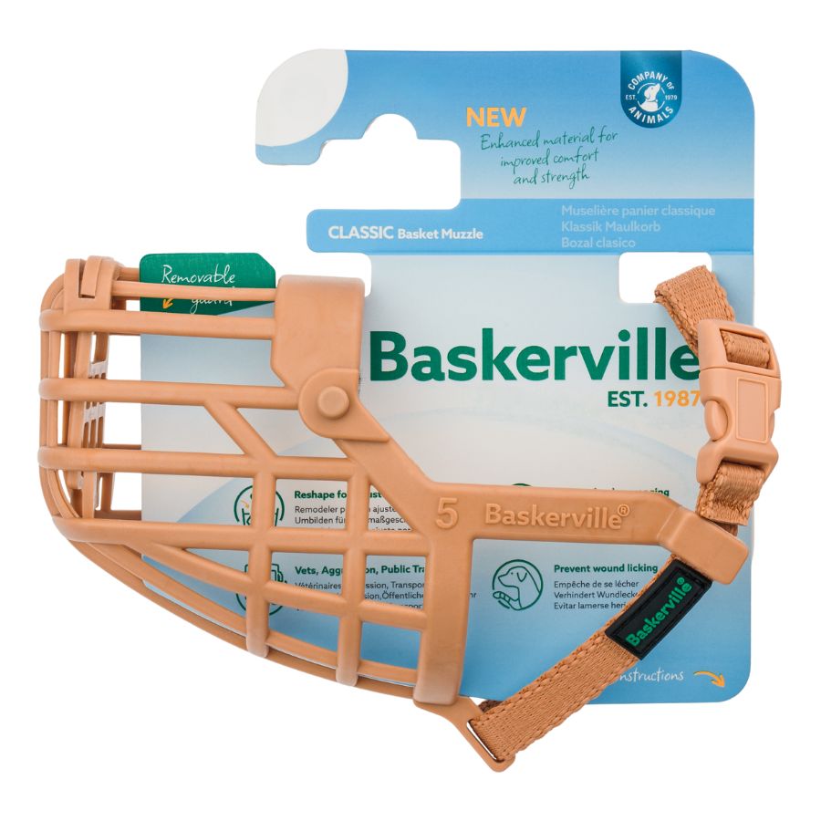 Baskerville classic basket muzzle, , large image number null