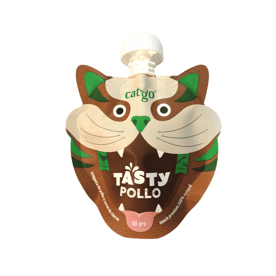 Tasty catgo pollo 90GR