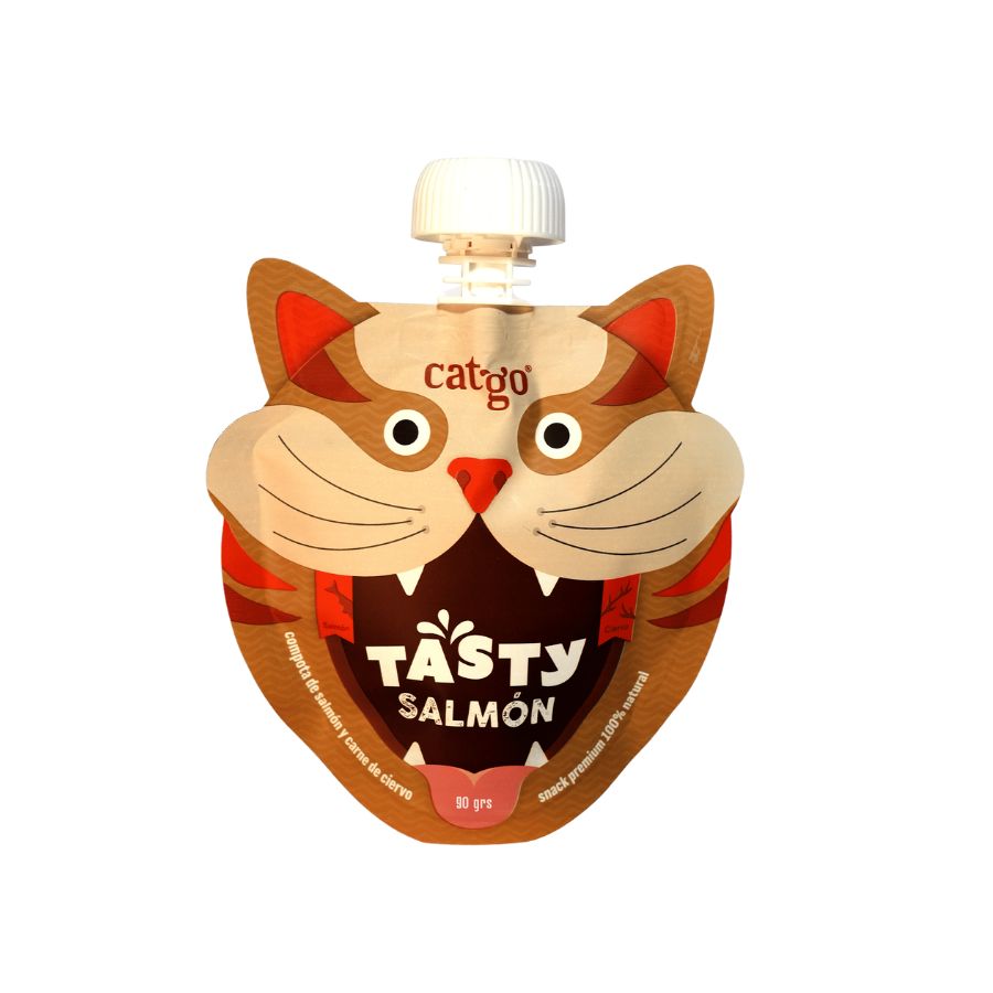 Tasty catgo salmón 90GR