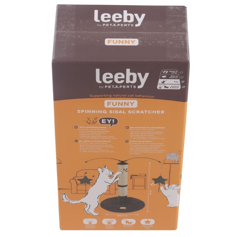 Sol poste de sisal con espiral, , large image number null