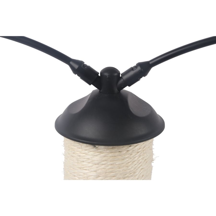 Sol poste de sisal con espiral, , large image number null