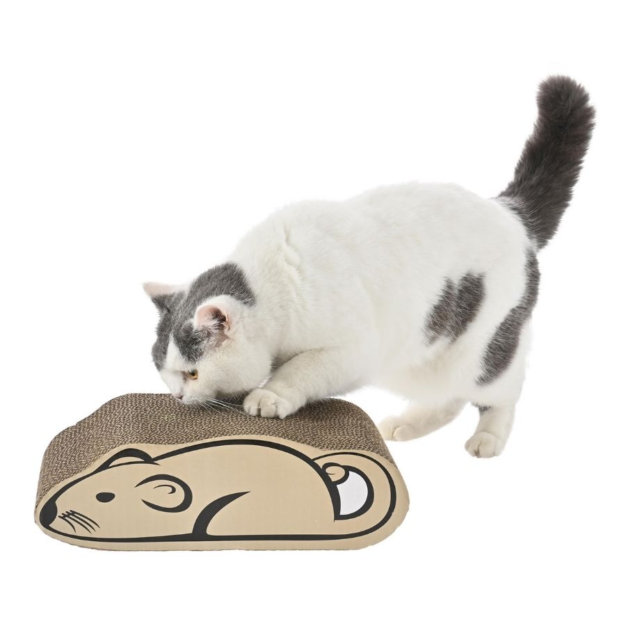 Miaou mouse rascador de cartón, , large image number null