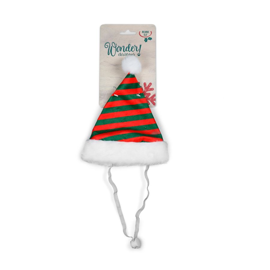 Accesorio navidad gorro duende para perros