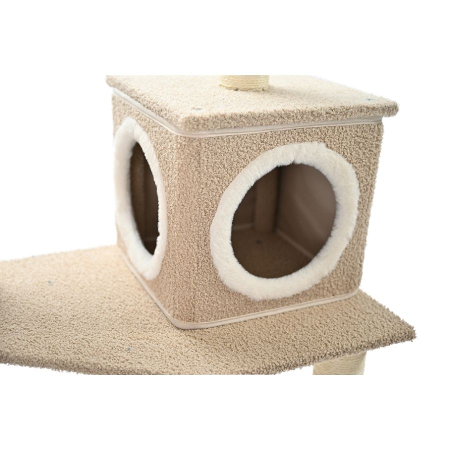 Torre de escalada y escondite de m&uacute;ltiples niveles de la colecci&oacute;n boucle, , large image number null