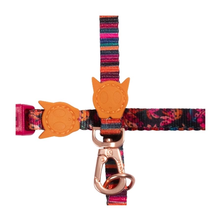 Set de arn&eacute;s y correa selva para gatos, , large image number null