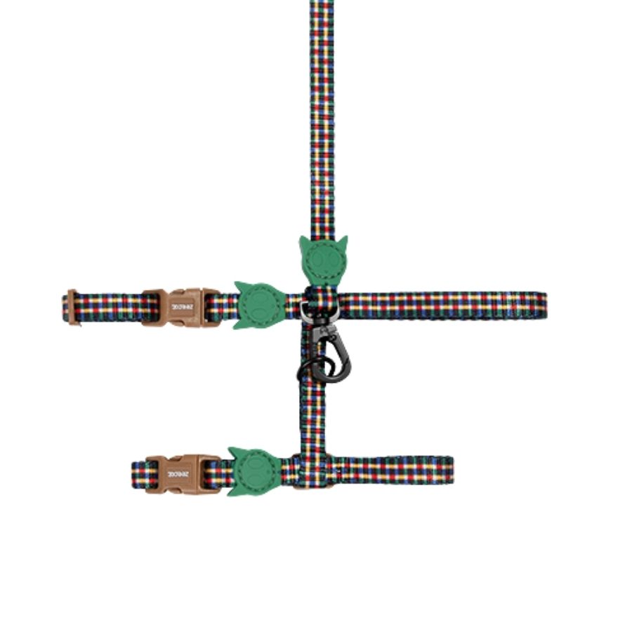 Set de arnés y correa travis para gatos, , large image number null