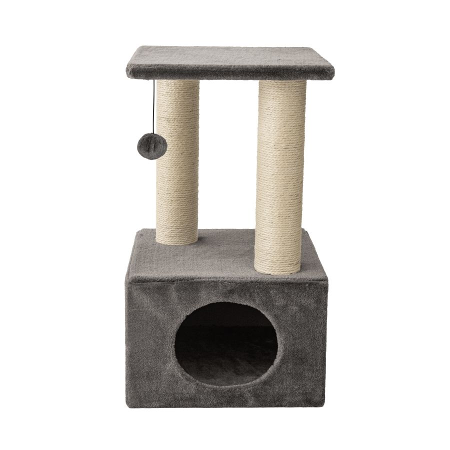 Colette gimnasio media torre rascar y esconderse gris, , large image number null