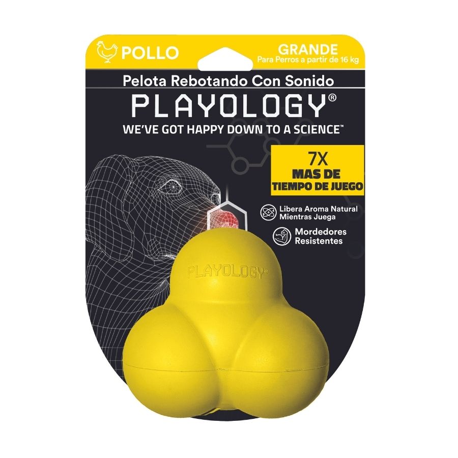 Bola de rebote con aroma a pollo tamaño grande, , large image number null