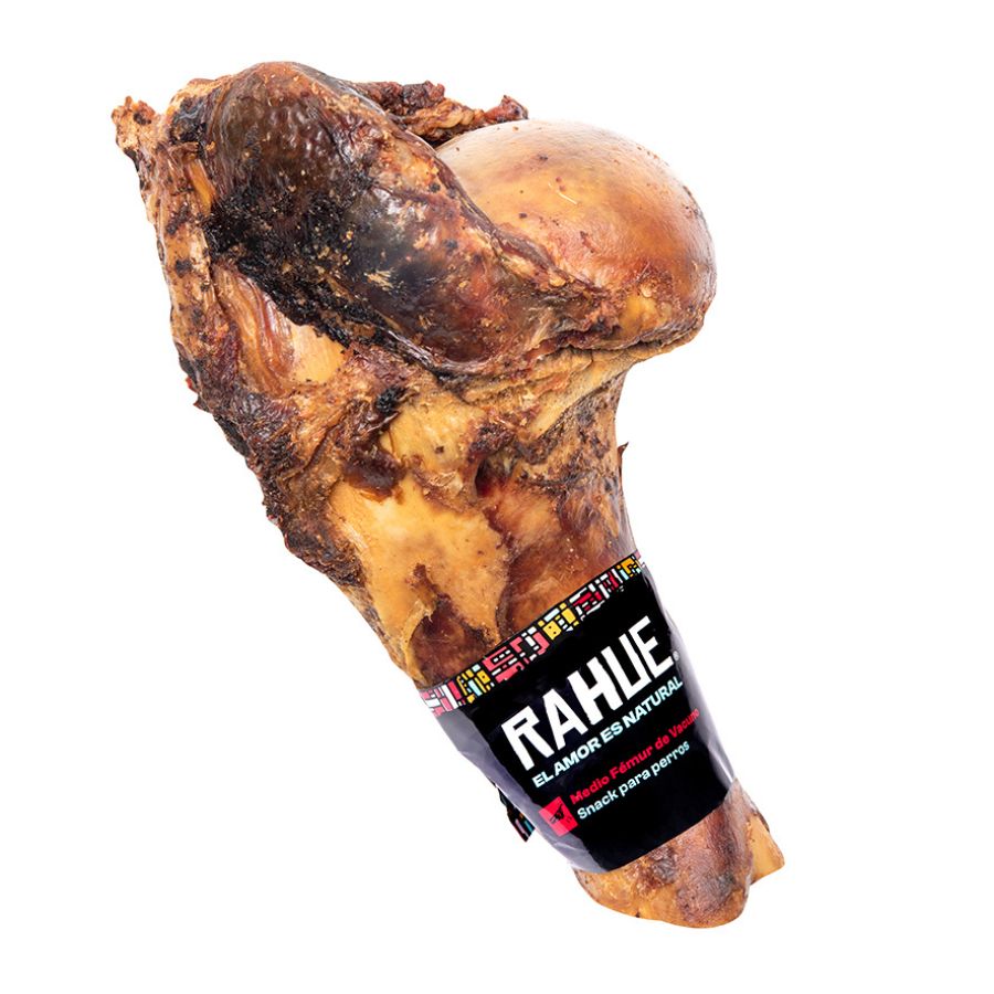 Femur medio de vacuno rahue