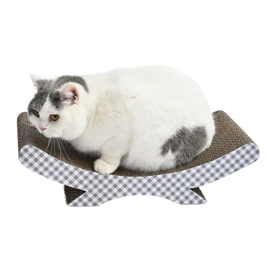 Remy rocker rascador de cart&oacute;n vichy, , large image number null